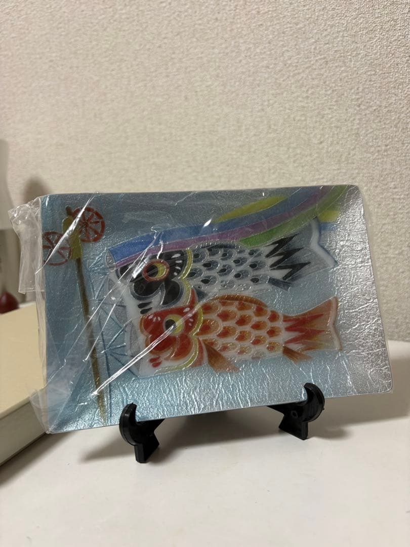七宝焼 飾皿 端午の節句こどもの日 (46 鯉のぼり)