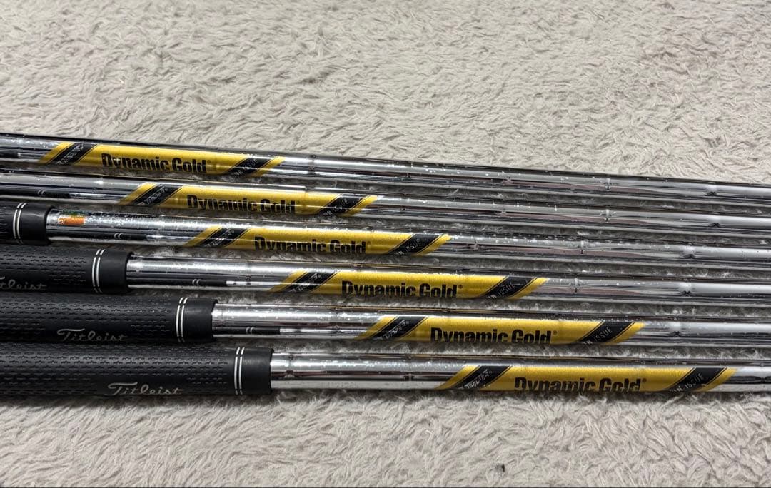 Titleist アイアンセット MB714 Dynamic Gold X100