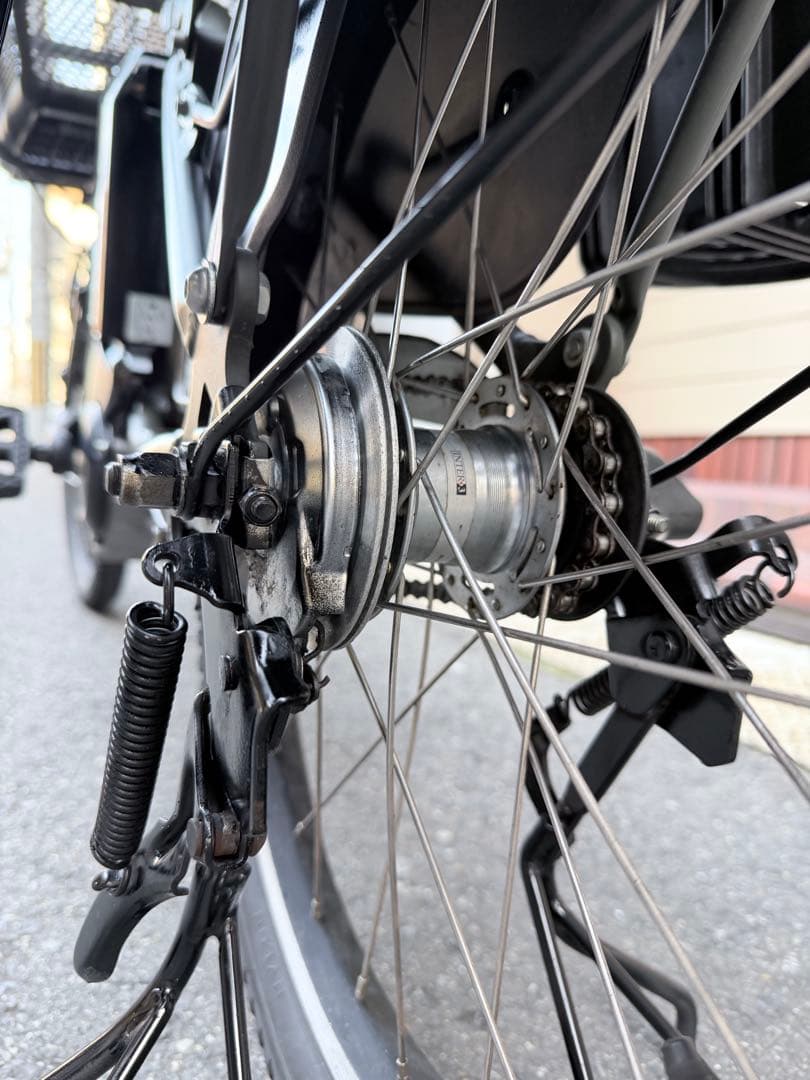 大阪府　子供乗せ　電動アシスト自転車 チャイルドシート付き