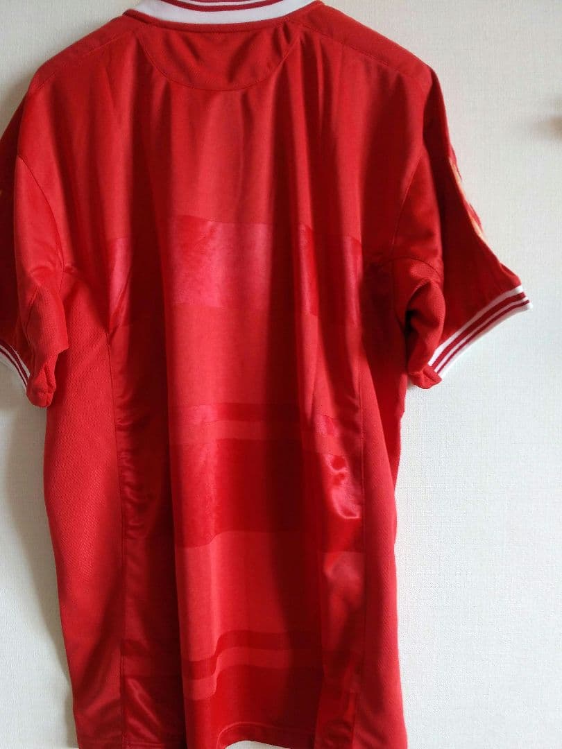 hummel DBU 赤 半袖シャツ
