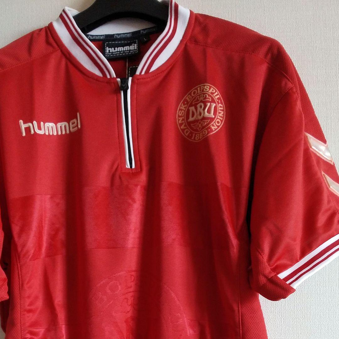 hummel DBU 赤 半袖シャツ