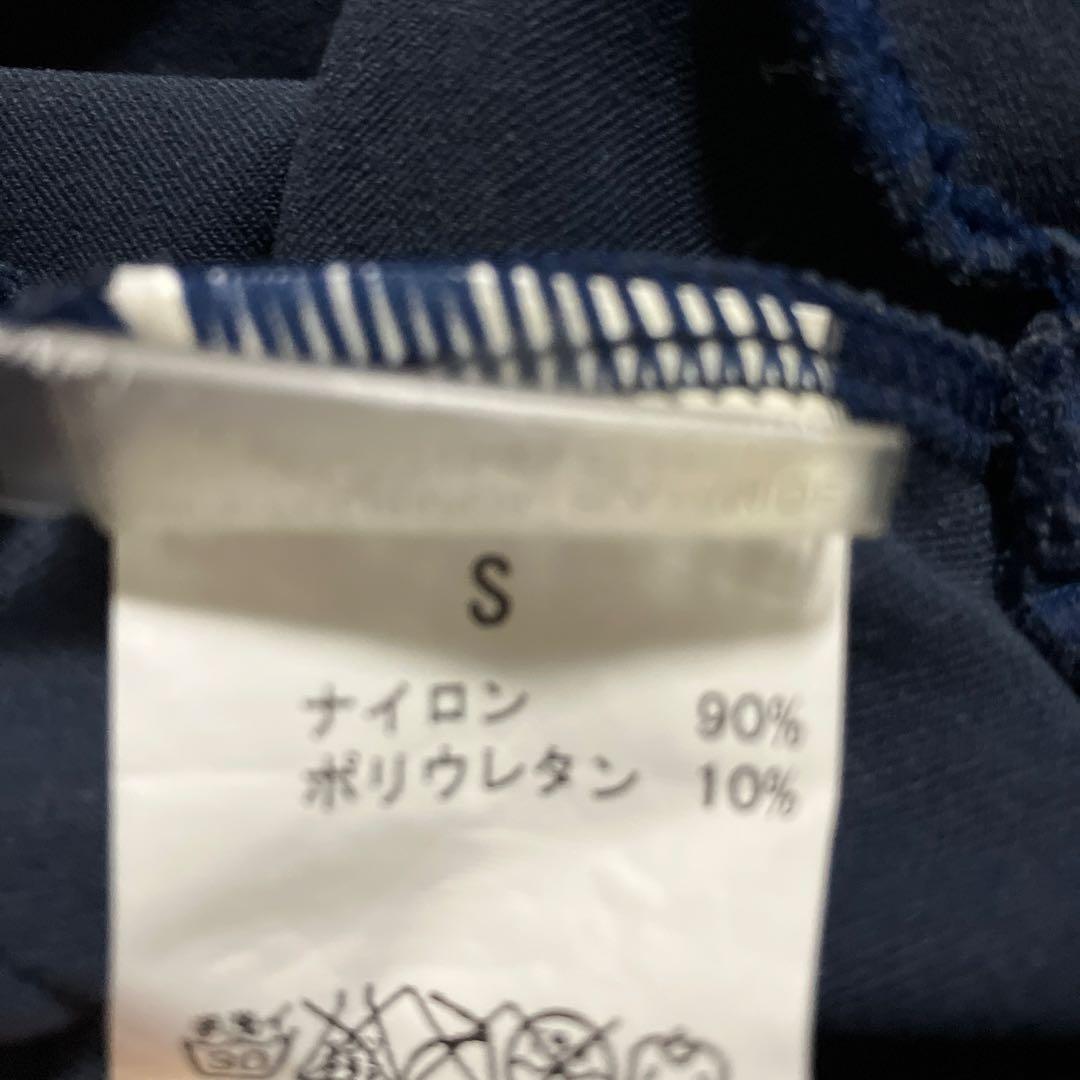 【美品】GB 花柄プリント ヨガパンツ 濃紺