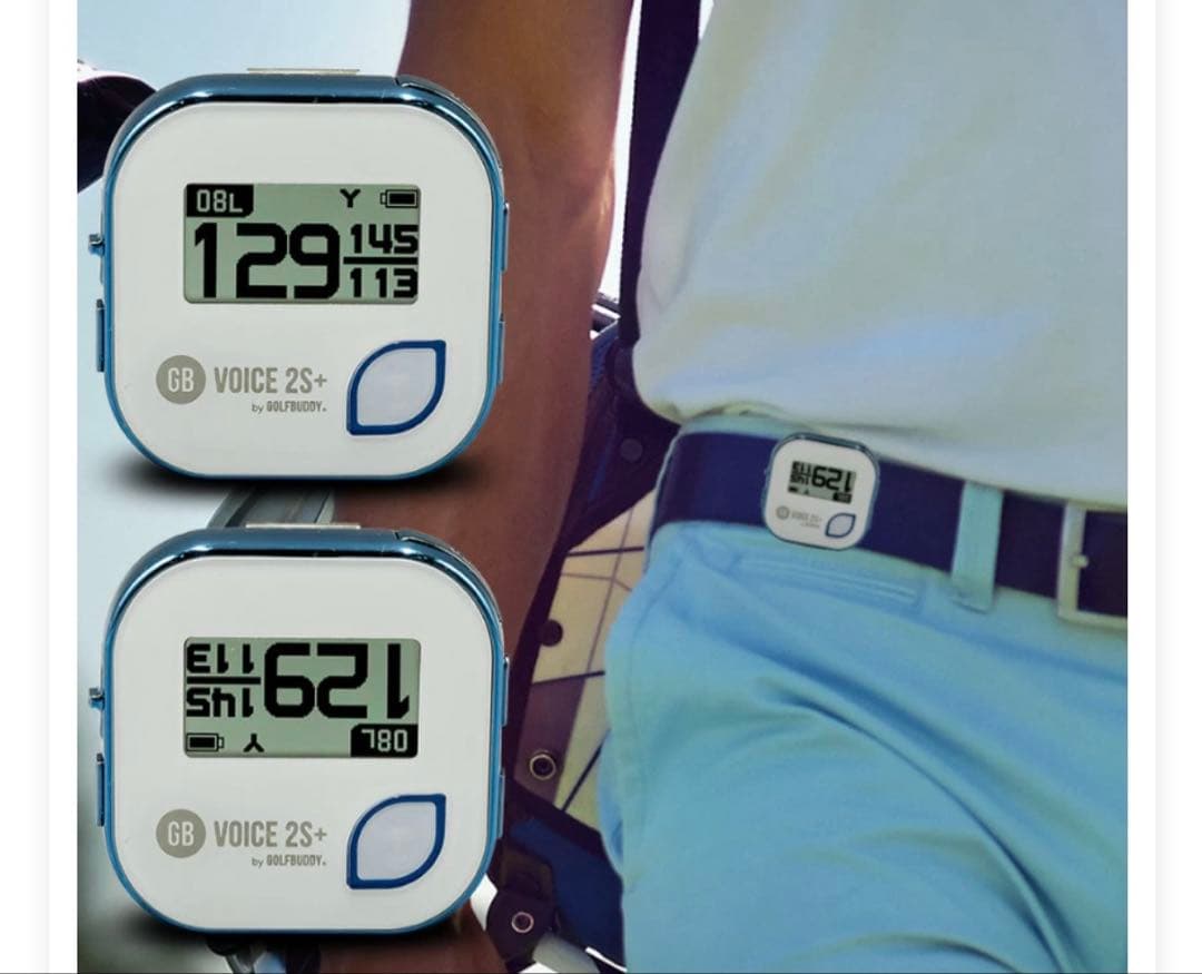 GOLFBUDDY GB VOICE2S+ GPS ゴルフナビ　日本世界で使用可
