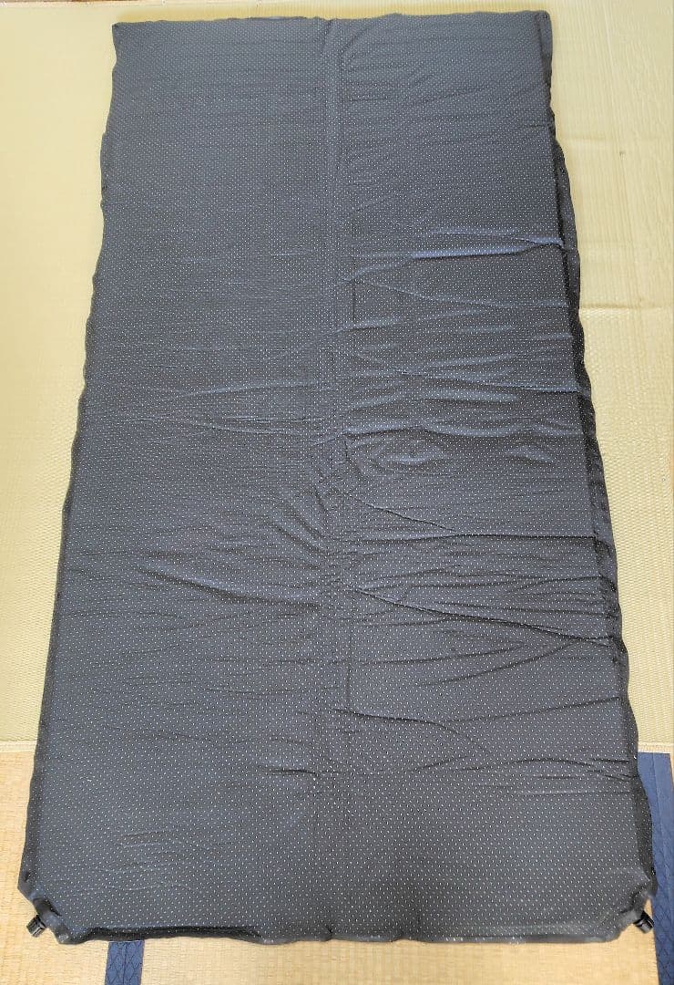 【クイックキャンプ】セミダブル100cm幅 インフレーターマット 5cm 厚