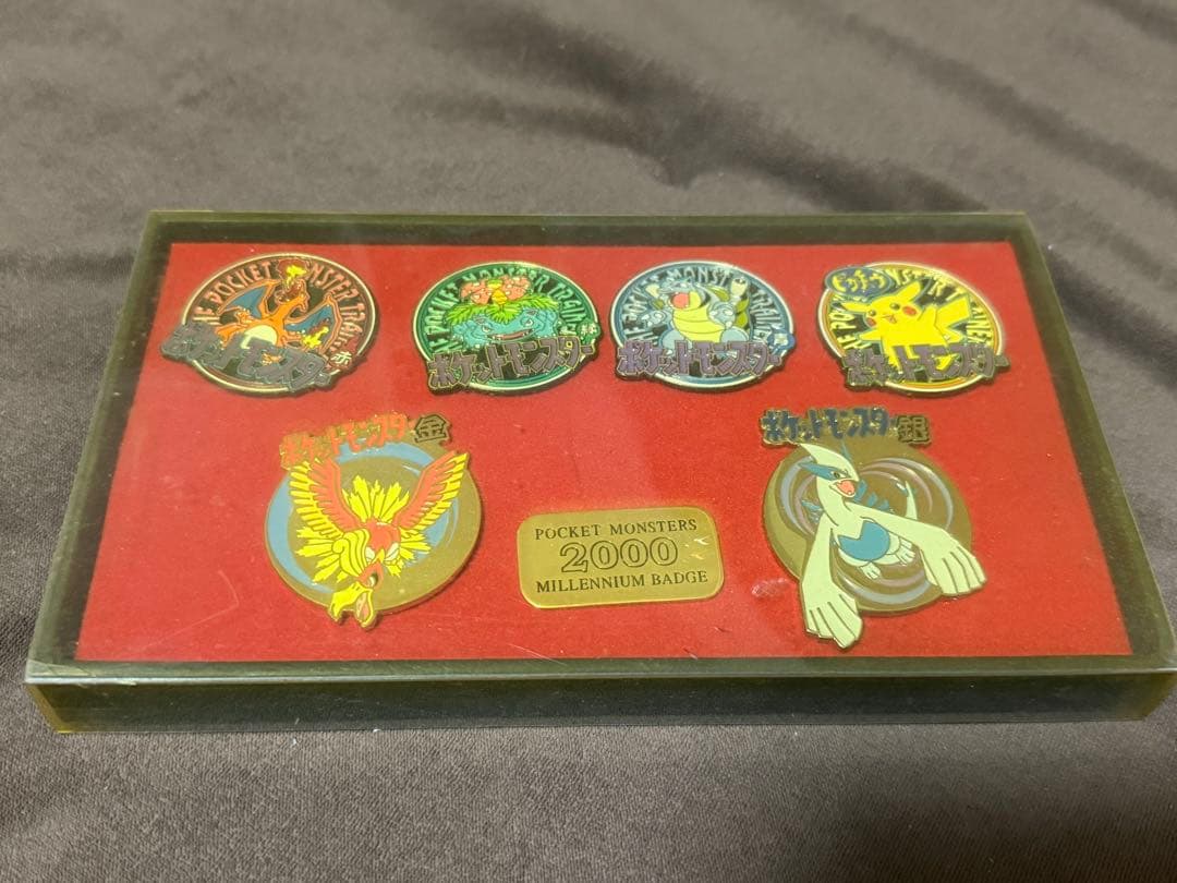 【希少美品】ポケットモンスター バッジセット 2000ミレニアムバッジ ポケモン