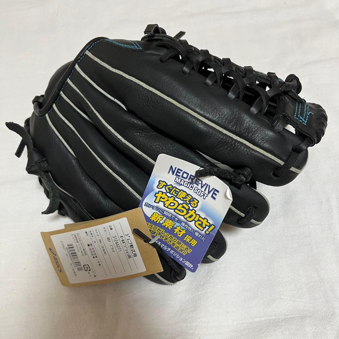 新品 ジュニア軟式用 グローブ 左投用 オールポジション アシックス asics