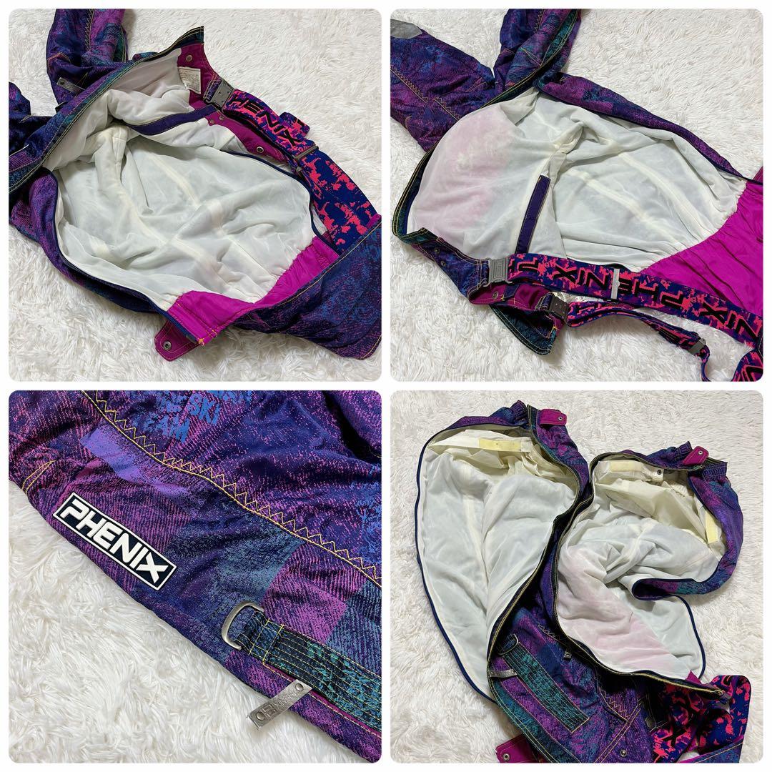 美品 平成レトロ 90's Phenix スノーウェア上下 スキー スノボ