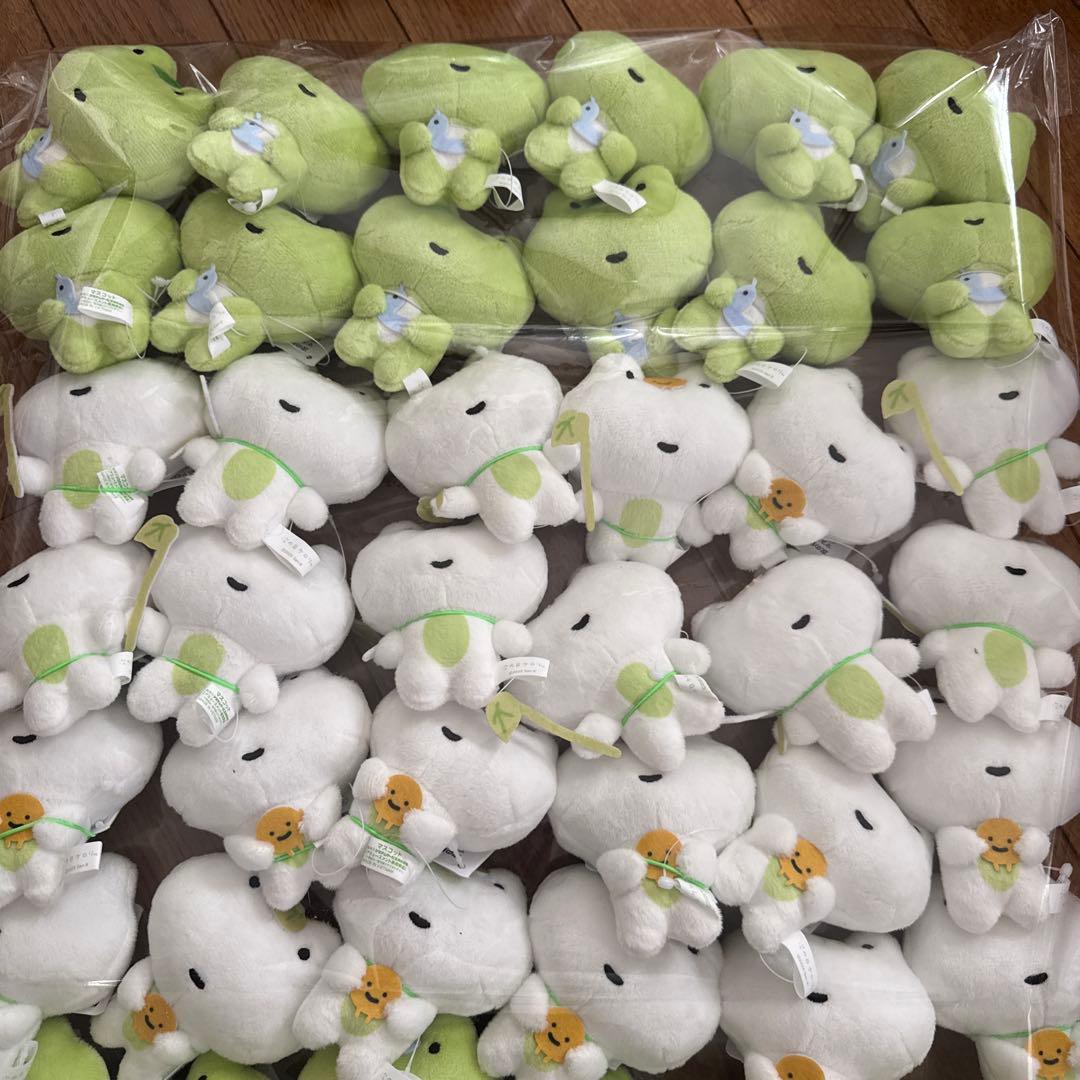 次の日ケロリ マスコット ぬいぐるみ カエル 平成レトロ サンエックス 48体