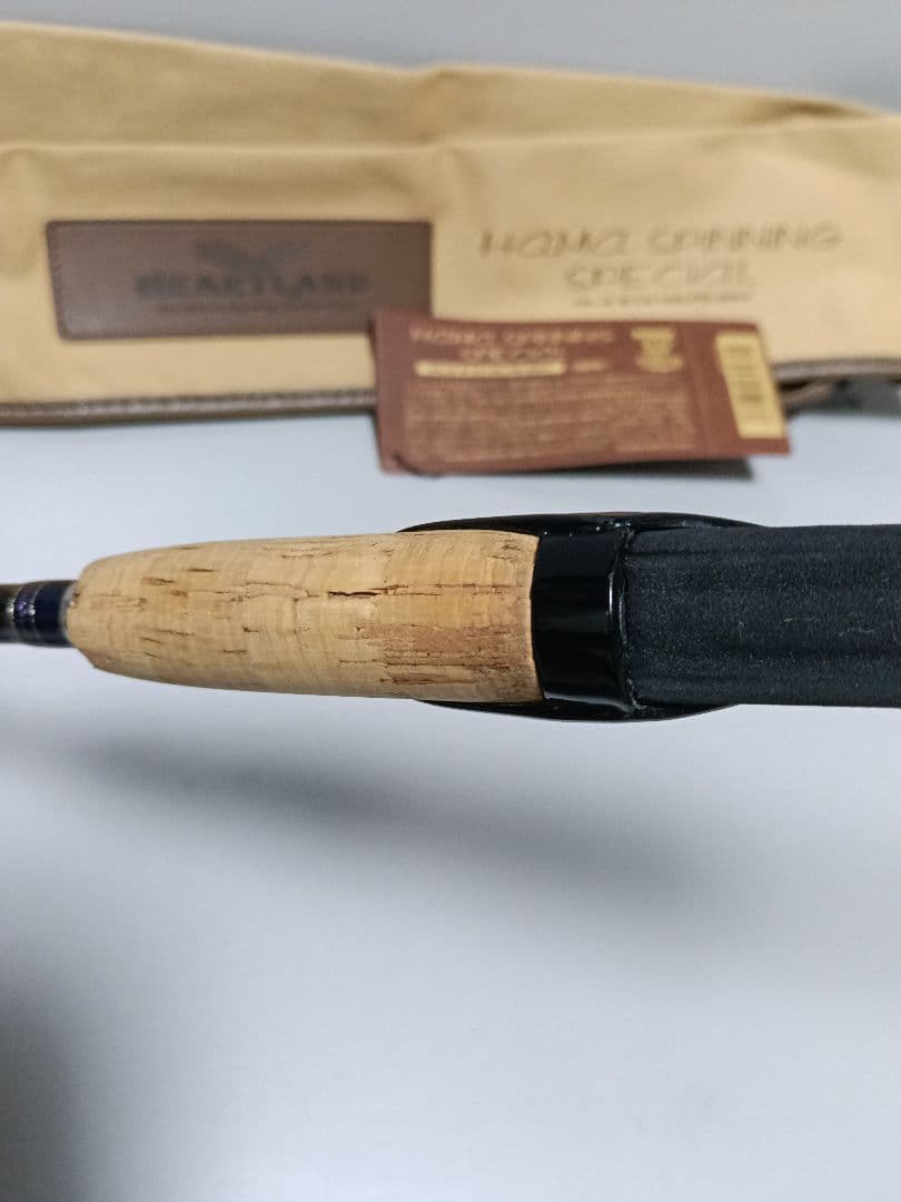 希少品 復刻版 ハートランド ハマスピニングスペシャル　竿袋付