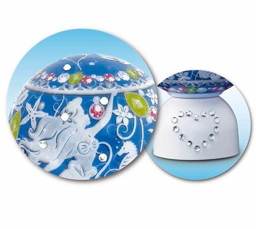 新品☆Disney アリエル LEDルームライト 球体ジグソーパズル ディズニー