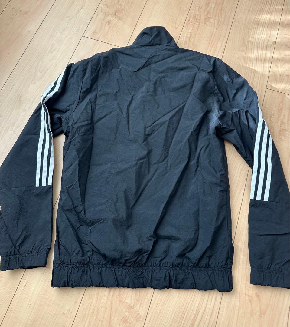 adidas ブラック ジャージ上下セットL