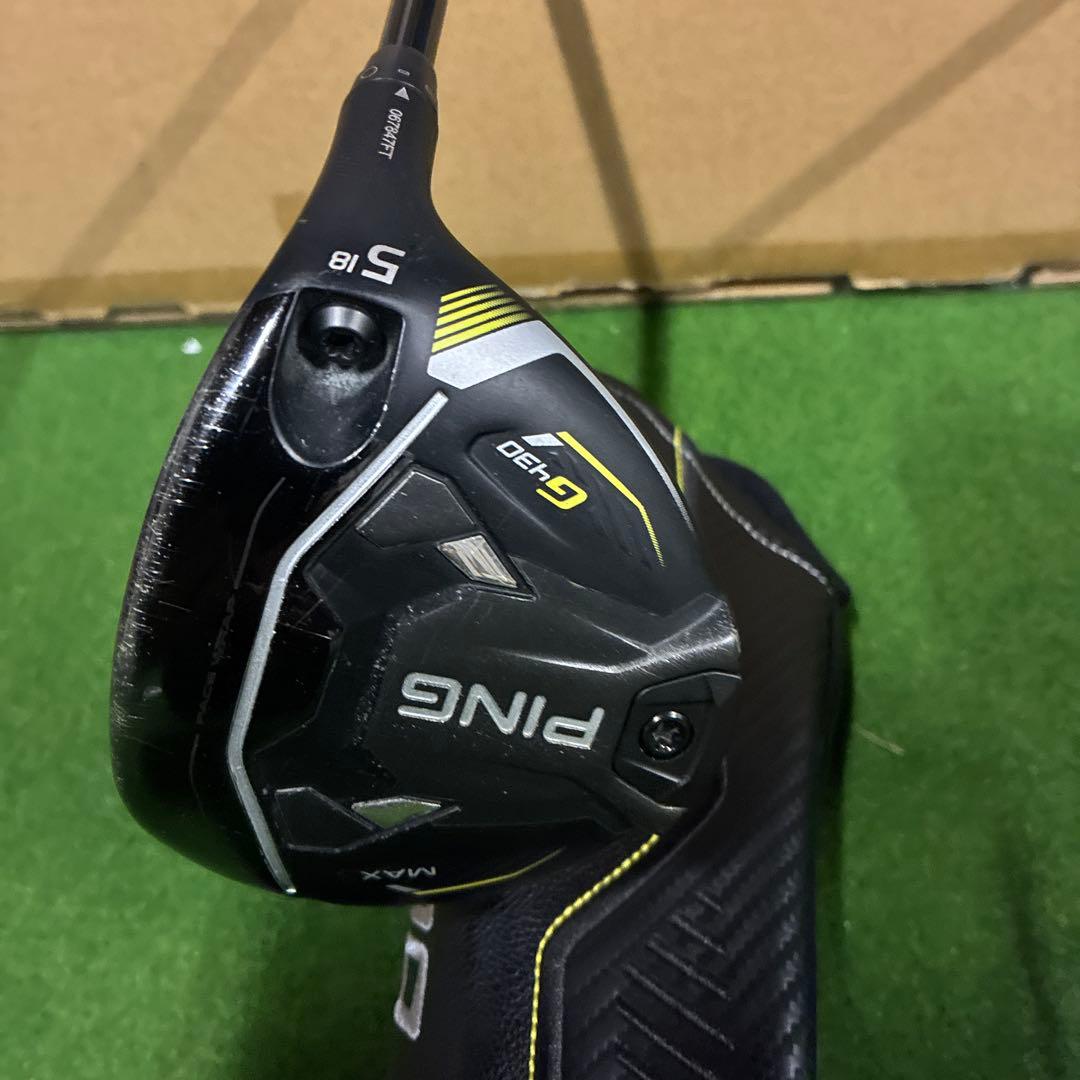 PING g430フェアウェイウッド 5番 7番セット 純正SRシャフト