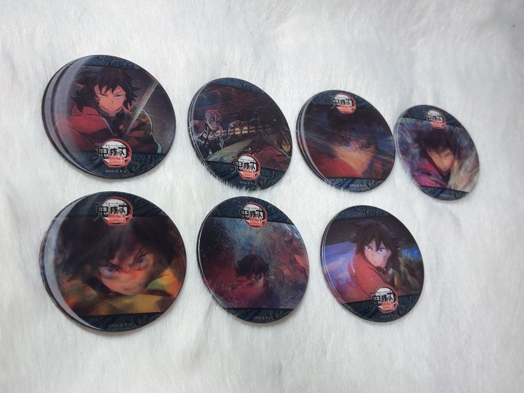 【大型SALE】鬼滅の刃 アニメーション缶バッジ コンプリート 冨岡義勇