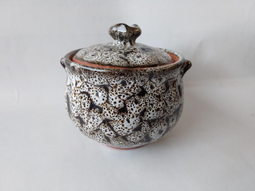 希少品 萩碗 宝瓶 佐々木建 作 萩煎茶器 共箱 現代アート 煎茶道具 新品