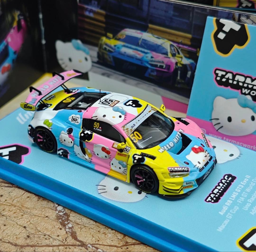 ターマックワークス 1/64 アウディ R8 LMS GT3 Evo II