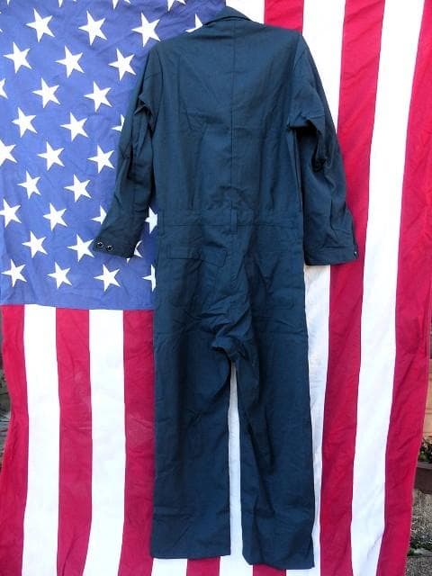 米軍実物　NAVY　ユティリティカバーオール 40R　FR　難燃 つなぎ 153