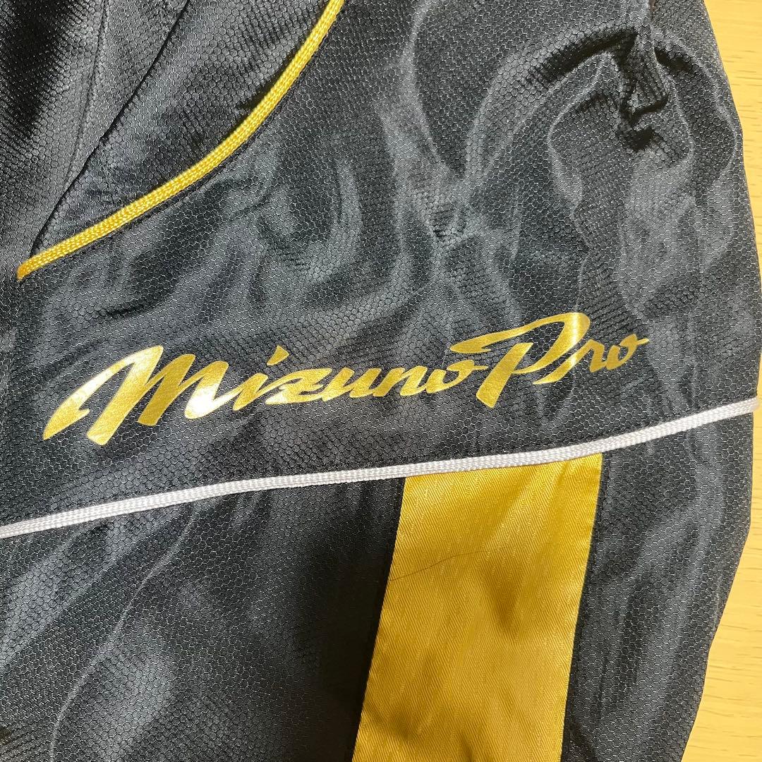 2点セット MIZUNO PRO ウィンドブレーカー＆テックシールド 上下 L