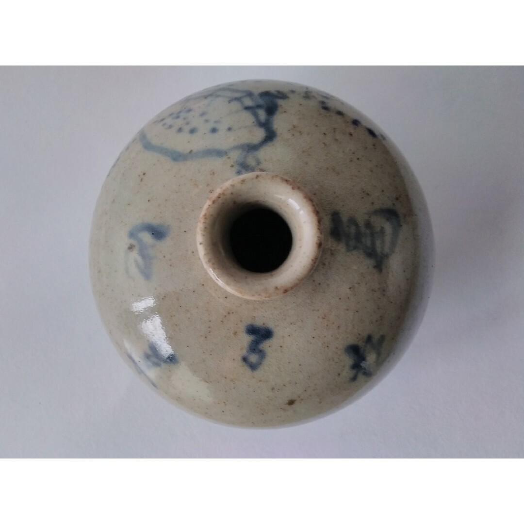 油壺　骨董　染付け　古伊万里