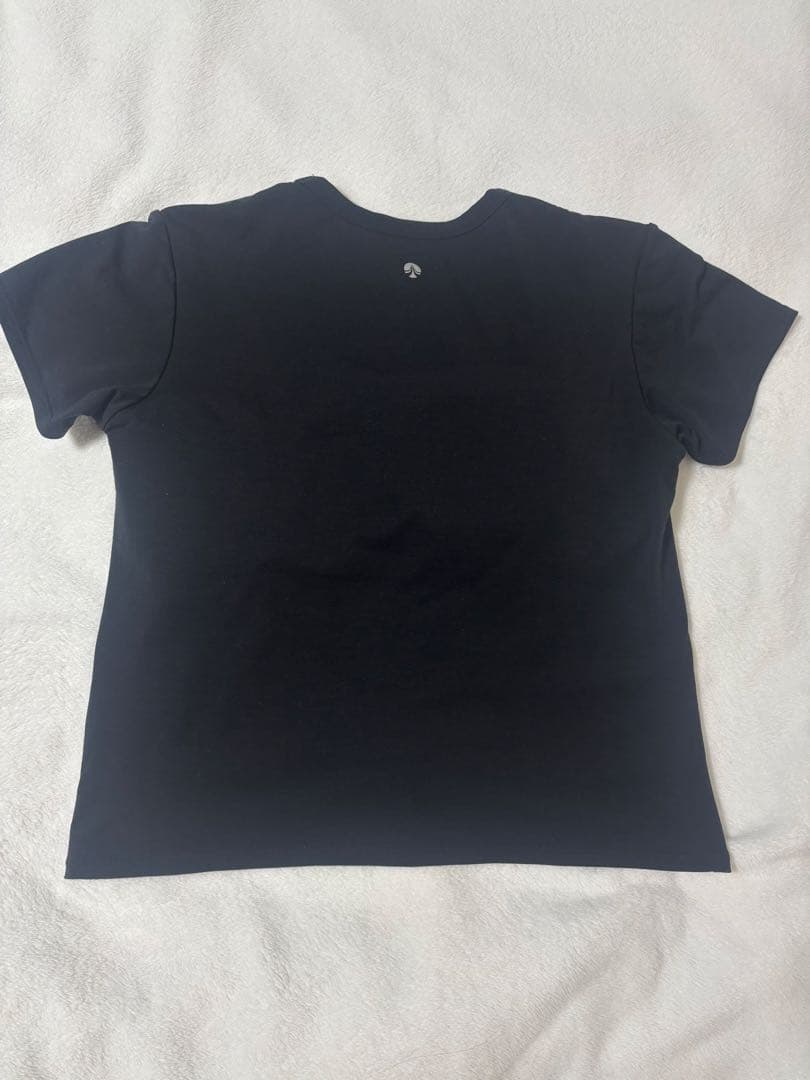 Lサイズ　SUKALA　カップ付きTシャツ　黒　ブラック　ラバ　ヨガウェア