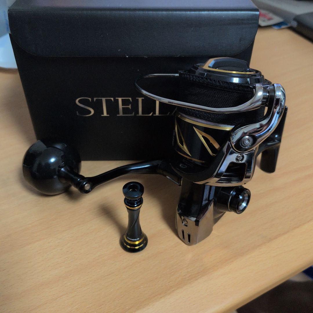 SHIMANO 20STELLA SW 6000PG リールスタンド付き