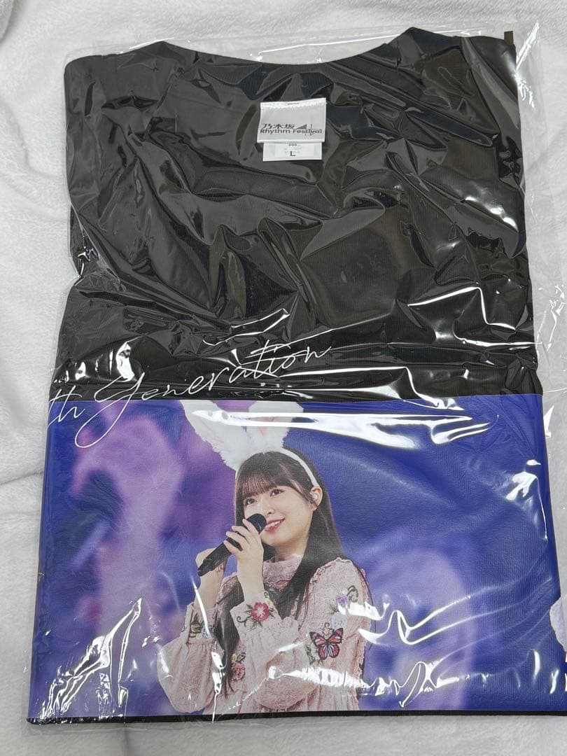 乃木坂46 小川彩 乃木フェス オリジナルTシャツ サイン無し Ｌサイズ