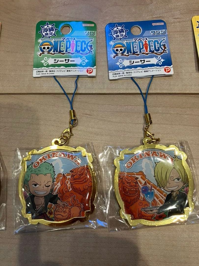 ワンピース　キーホルダー 沖縄　シーサー　限定品　セット　沖縄限定