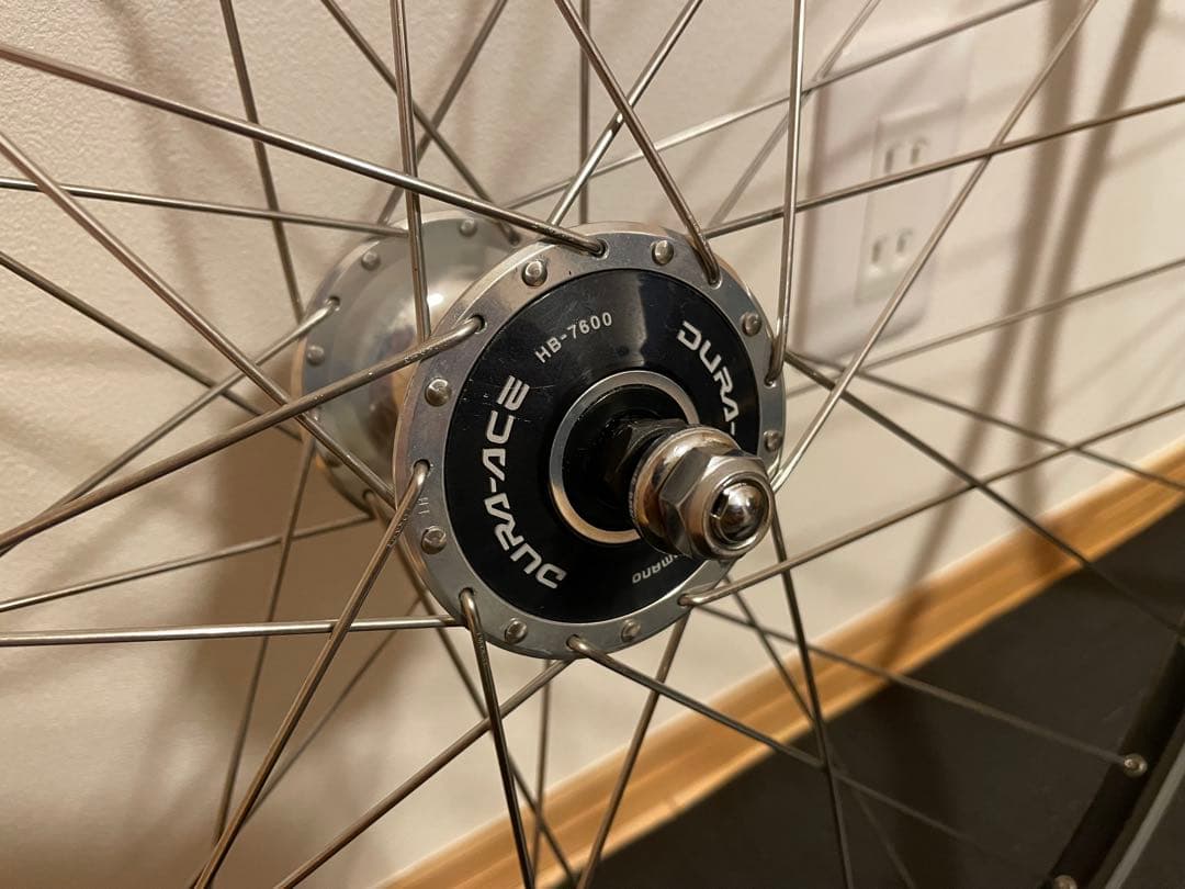 mavic open pro × dura ace 7600 ピストホイール