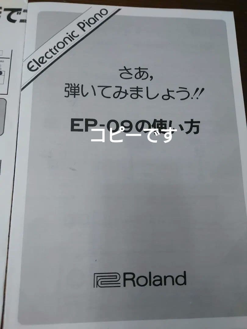 Roland EP-09　ローランド アナログシンセサイザー　ソフトケース付き