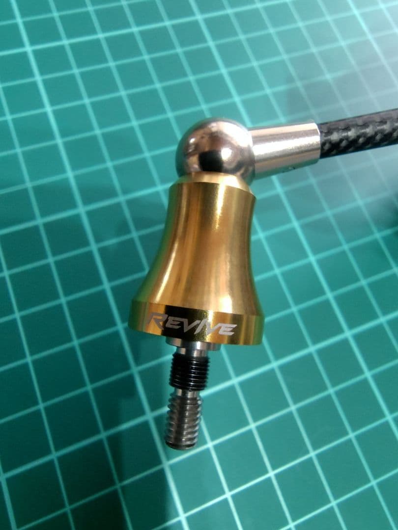 REVIVEハンドルシマノ40mmゴールド
