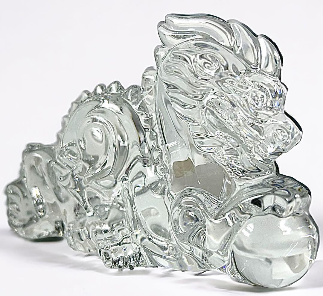 ［極美品］ Baccarat バカラ 干支 辰 龍 ドラゴン フィギュリン