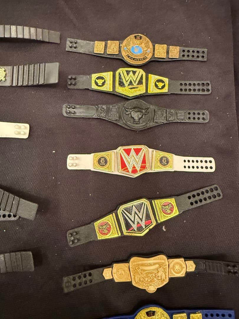 WWE チャンピオンベルト風フィギュア 22個セット