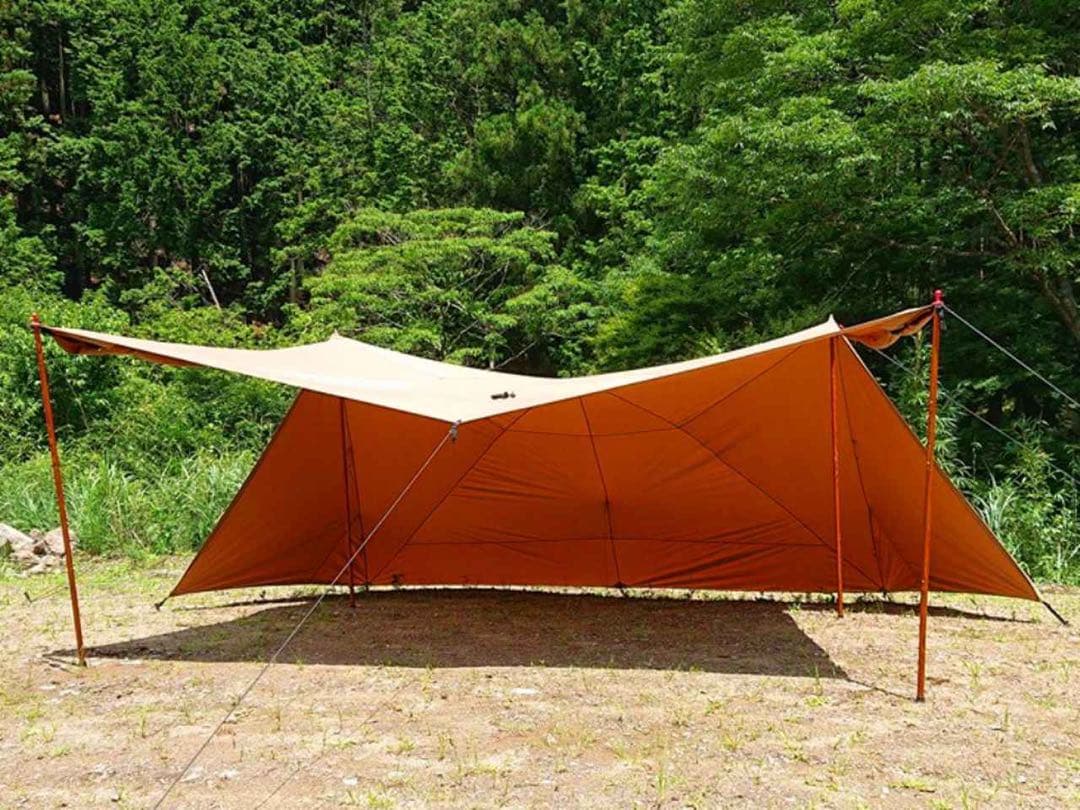1回使用　ビジョンピークス　TC BUTTERFLY SHELTER 大型タープ