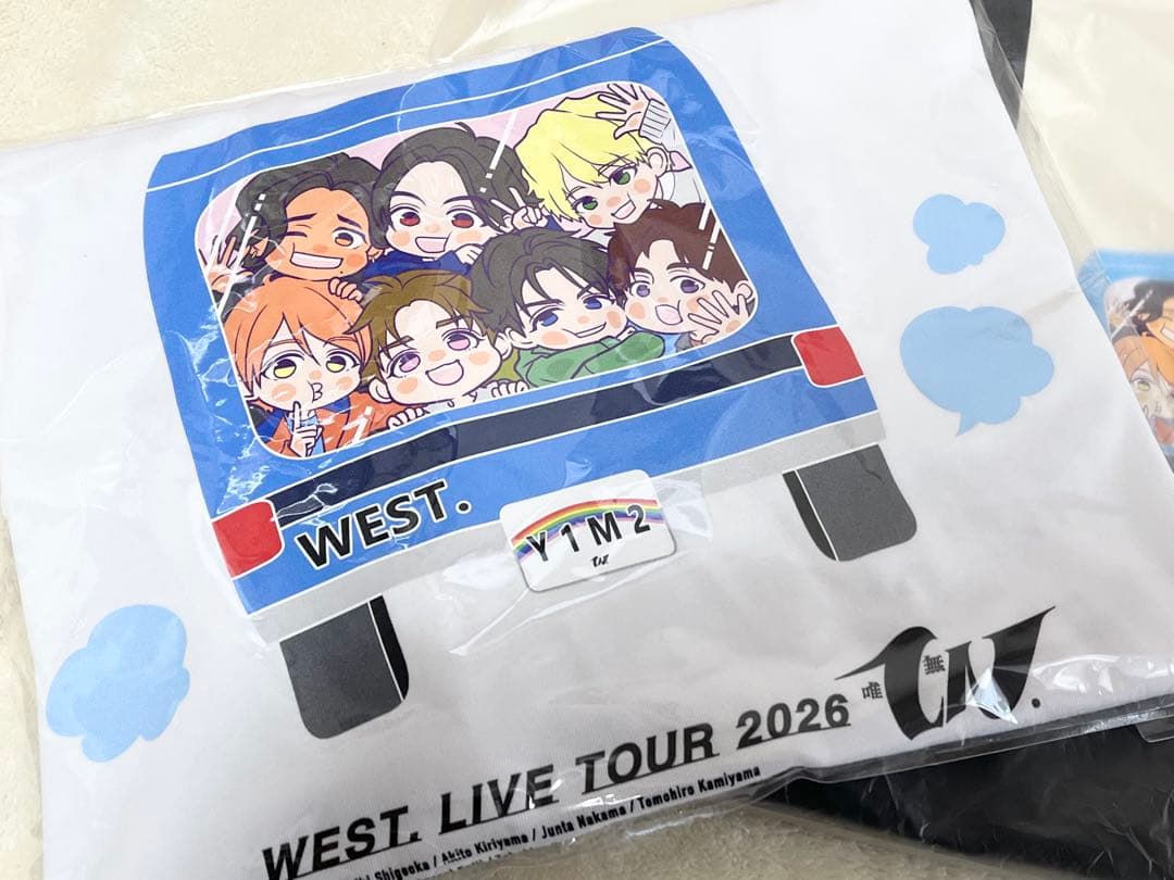 【期間限定SALE】WEST. グッズ 唯一無二トートバッグ・Tシャツセット