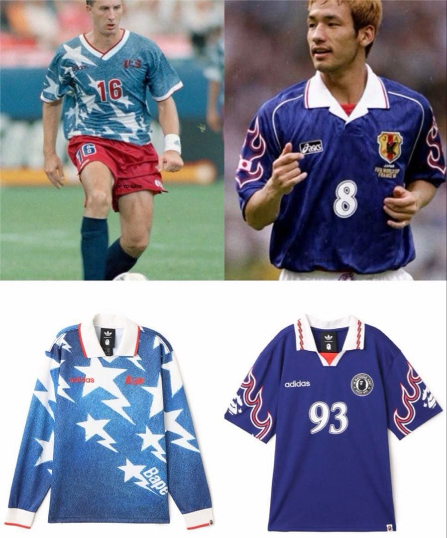 BAPE ADIDAS FIFA ワールドカップ 2026 STA JERSEY