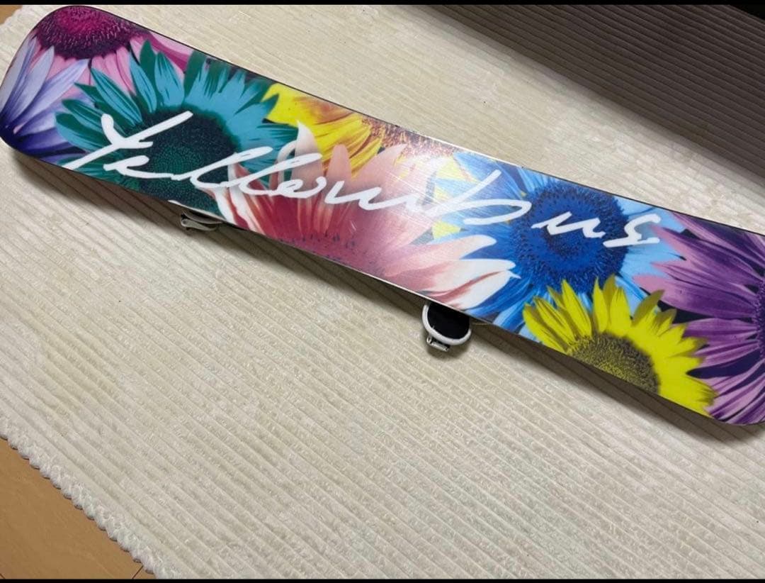 花柄スノーボードセット