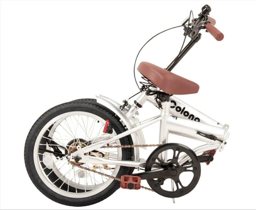 Colono コロノFB-160CN 折りたたみ自転車　シルバー