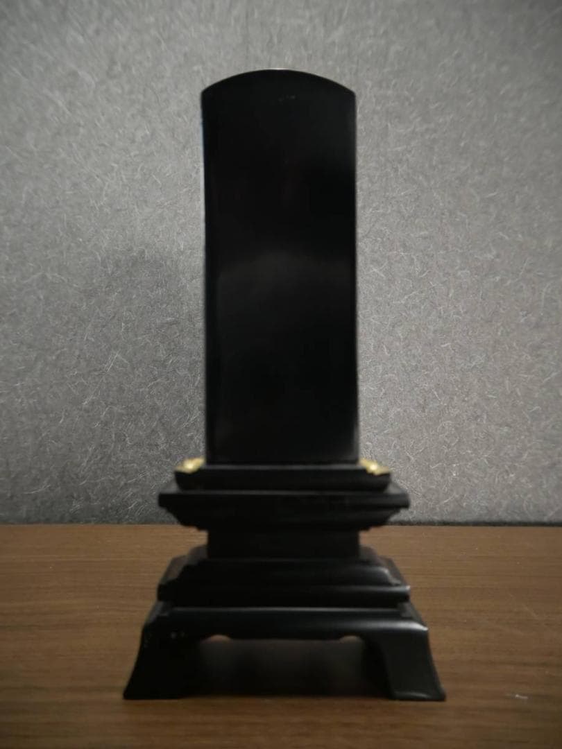 限定値下　【長期保管品】位牌　純金箔　仏壇　仏具　仏教美術　4286