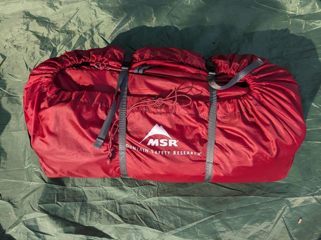 MSR（エムエスアール）　ハビチュード4　別売MSRフットプリント付き