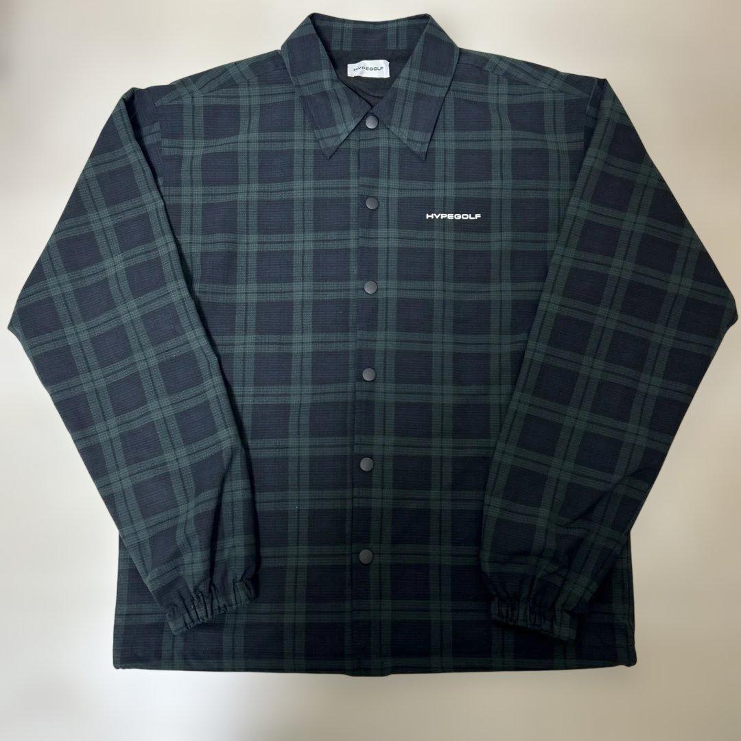 【美品】ハイプゴルフ DOT MOTIF COACH JACKET