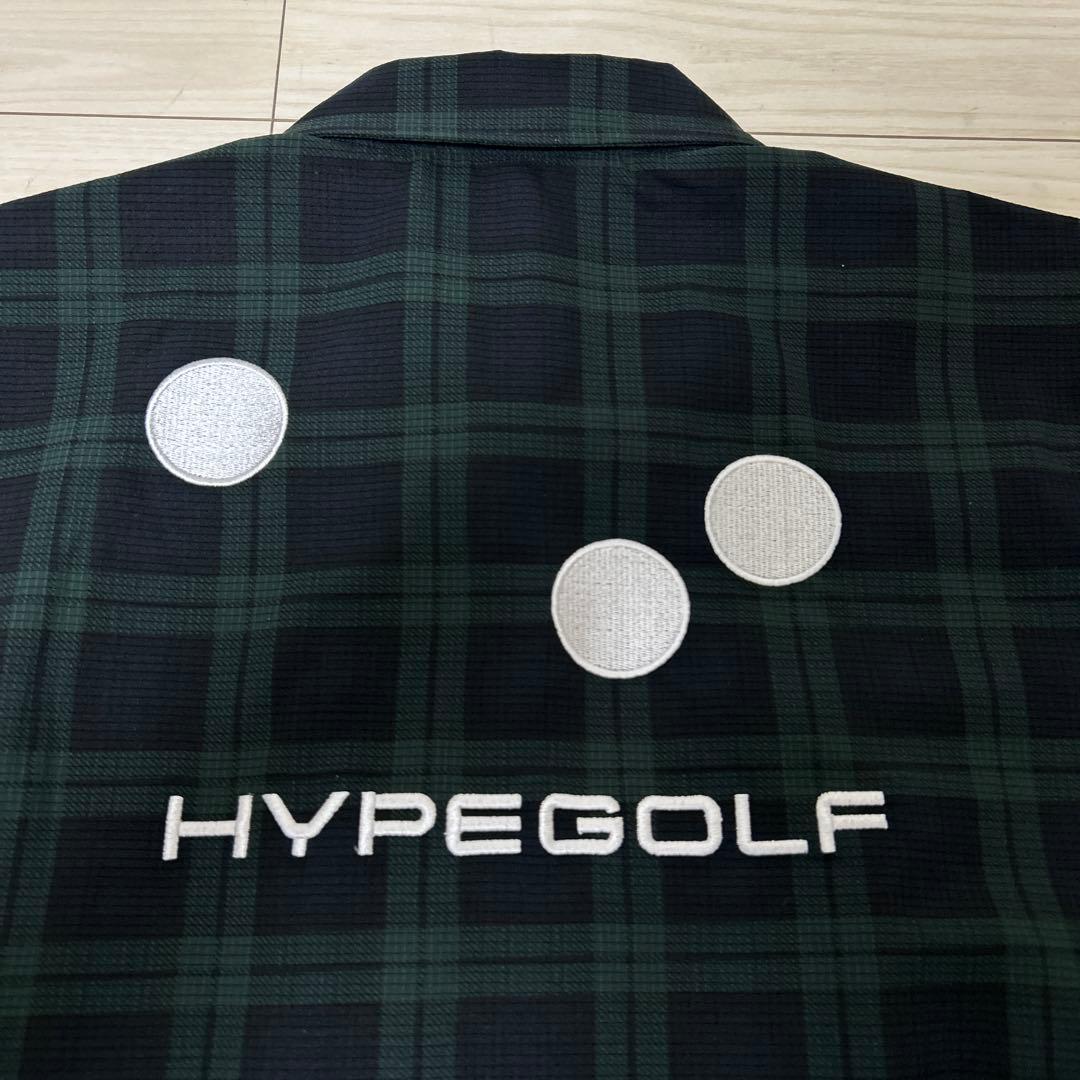 【美品】ハイプゴルフ DOT MOTIF COACH JACKET