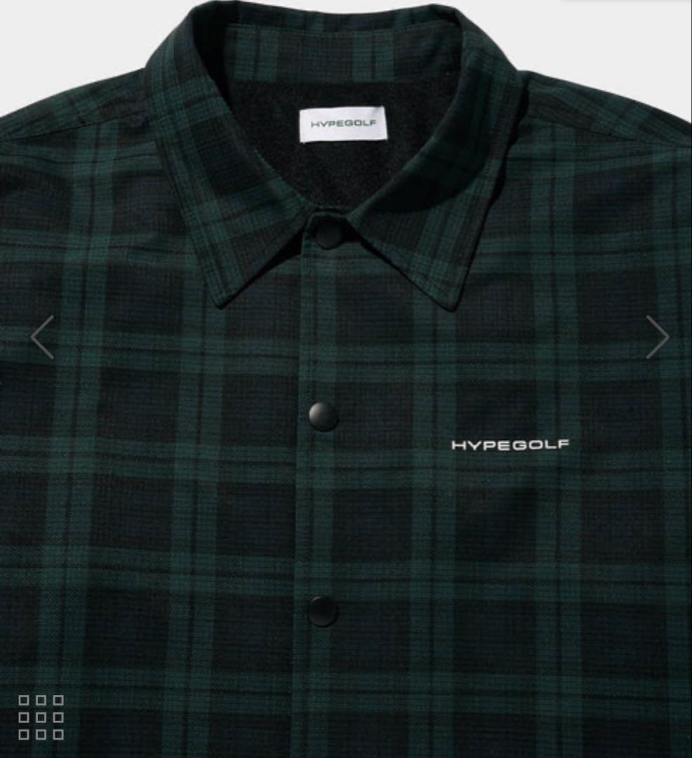 【美品】ハイプゴルフ DOT MOTIF COACH JACKET