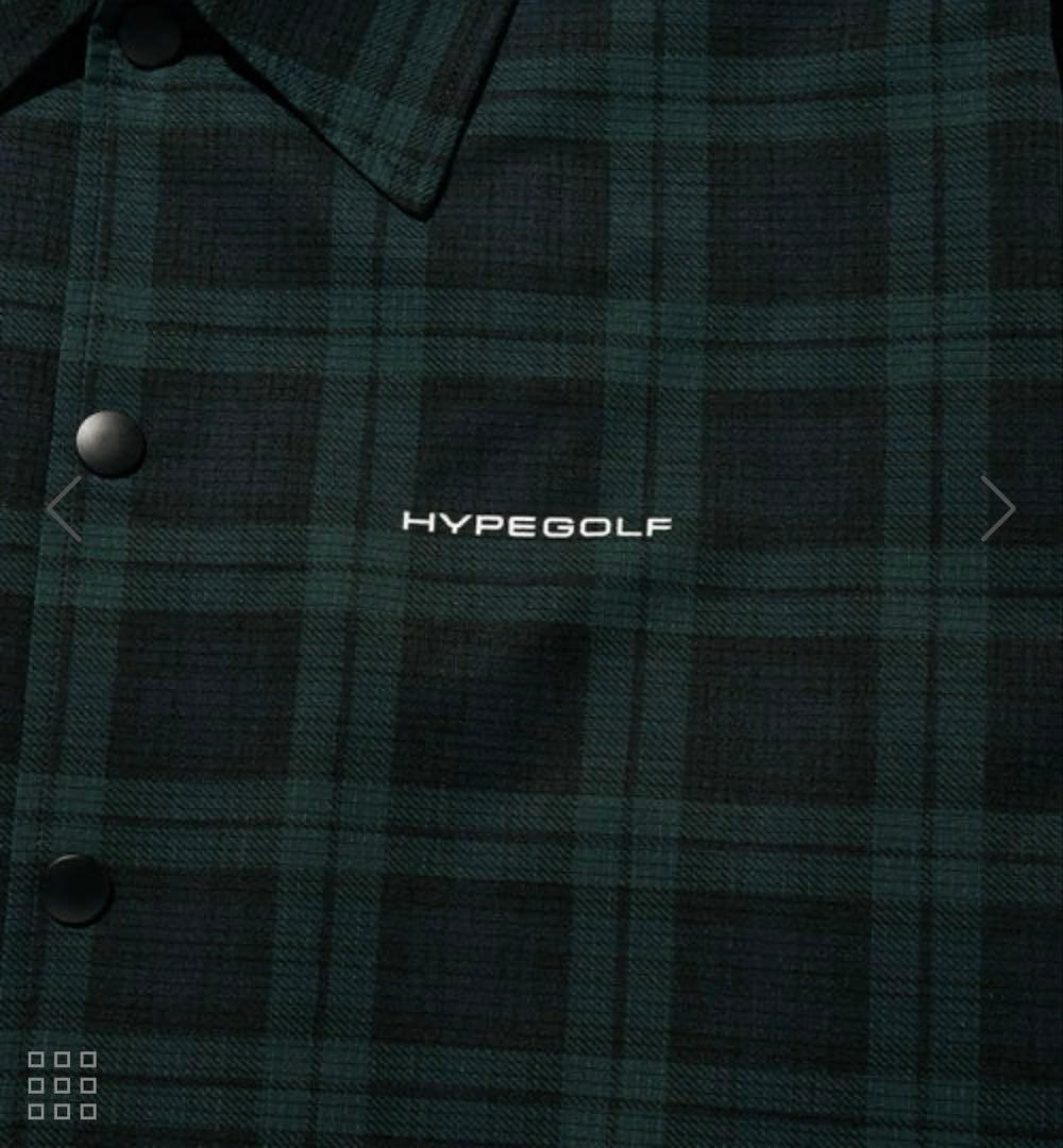 【美品】ハイプゴルフ DOT MOTIF COACH JACKET