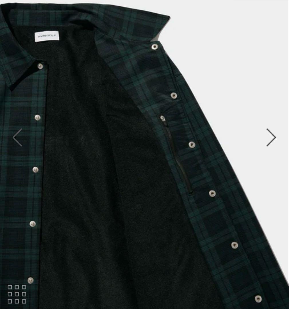 【美品】ハイプゴルフ DOT MOTIF COACH JACKET