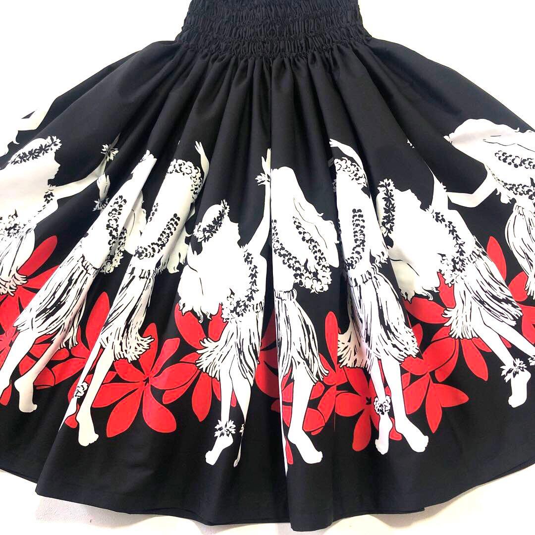 フラダンス　パウスカート　フラガール 柄　75cm