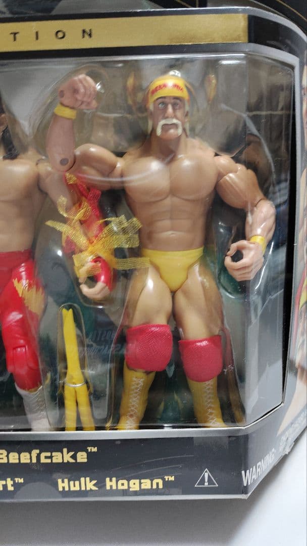 JAKKS社版 WWEプロレスフィギュア トリプルセット　ハルクホーガン他
