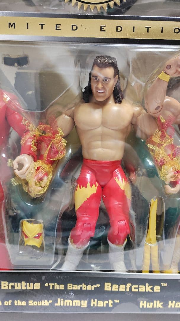 JAKKS社版 WWEプロレスフィギュア トリプルセット　ハルクホーガン他