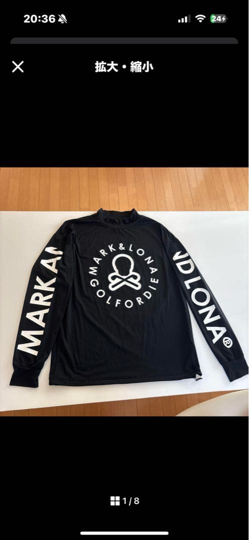 メンズウェア MARK&LONA Ever Long Sleeve Mock Neck Tee