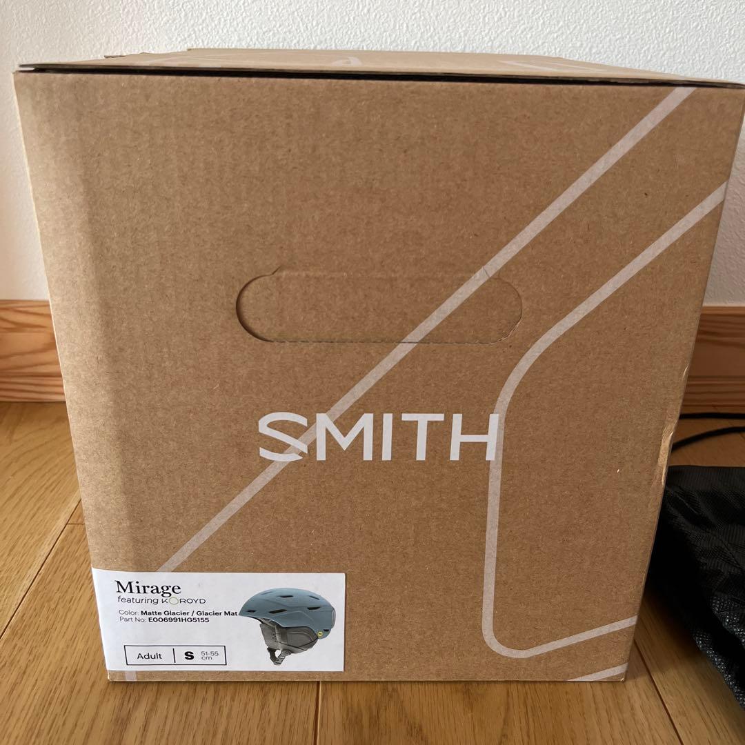 [美品]SMITH Mirage スノーヘルメット Sサイズ