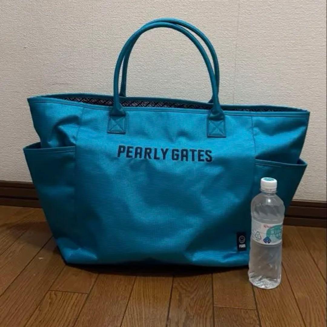 PEARLY GATES オーシャンブルートートバッグ