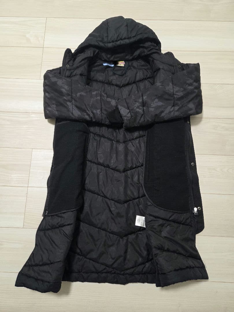 ATHLETA ベンチコート ブラック黒 140サッカー フットサル